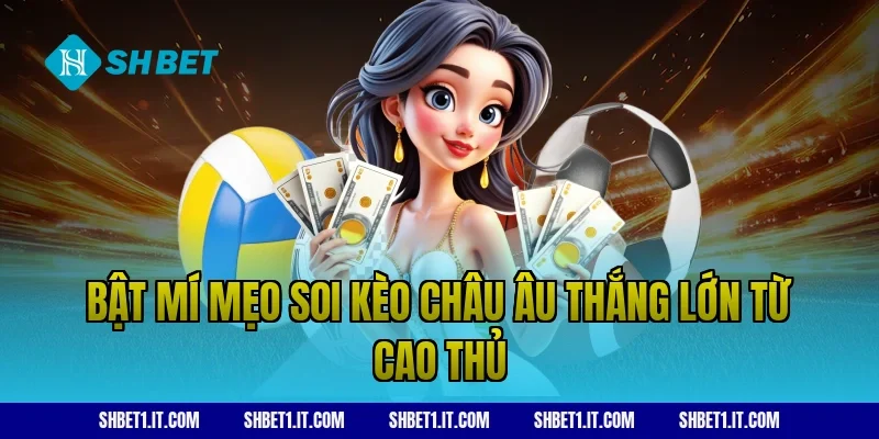 Bật mí mẹo soi kèo châu Âu thắng lớn từ cao thủ