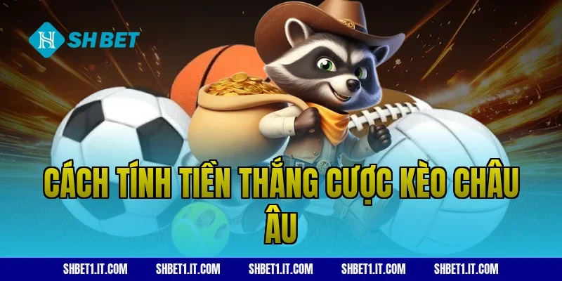 Cách tính tiền thắng cược kèo châu Âu