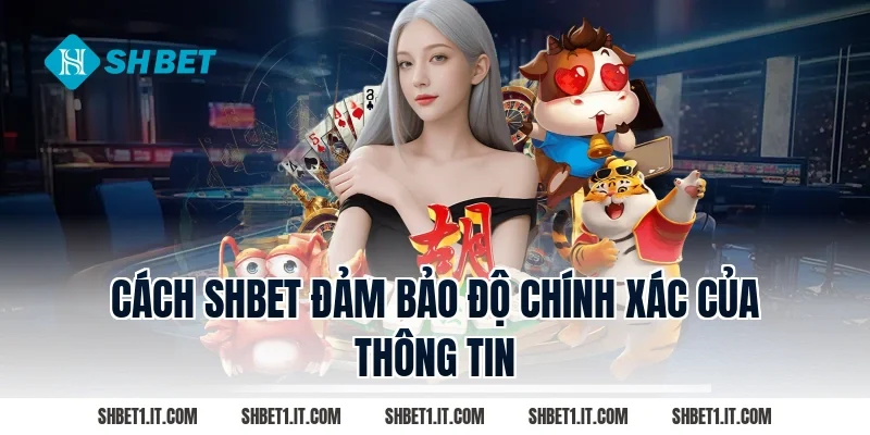 Cách SHBET Đảm Bảo Độ Chính Xác Của Thông Tin